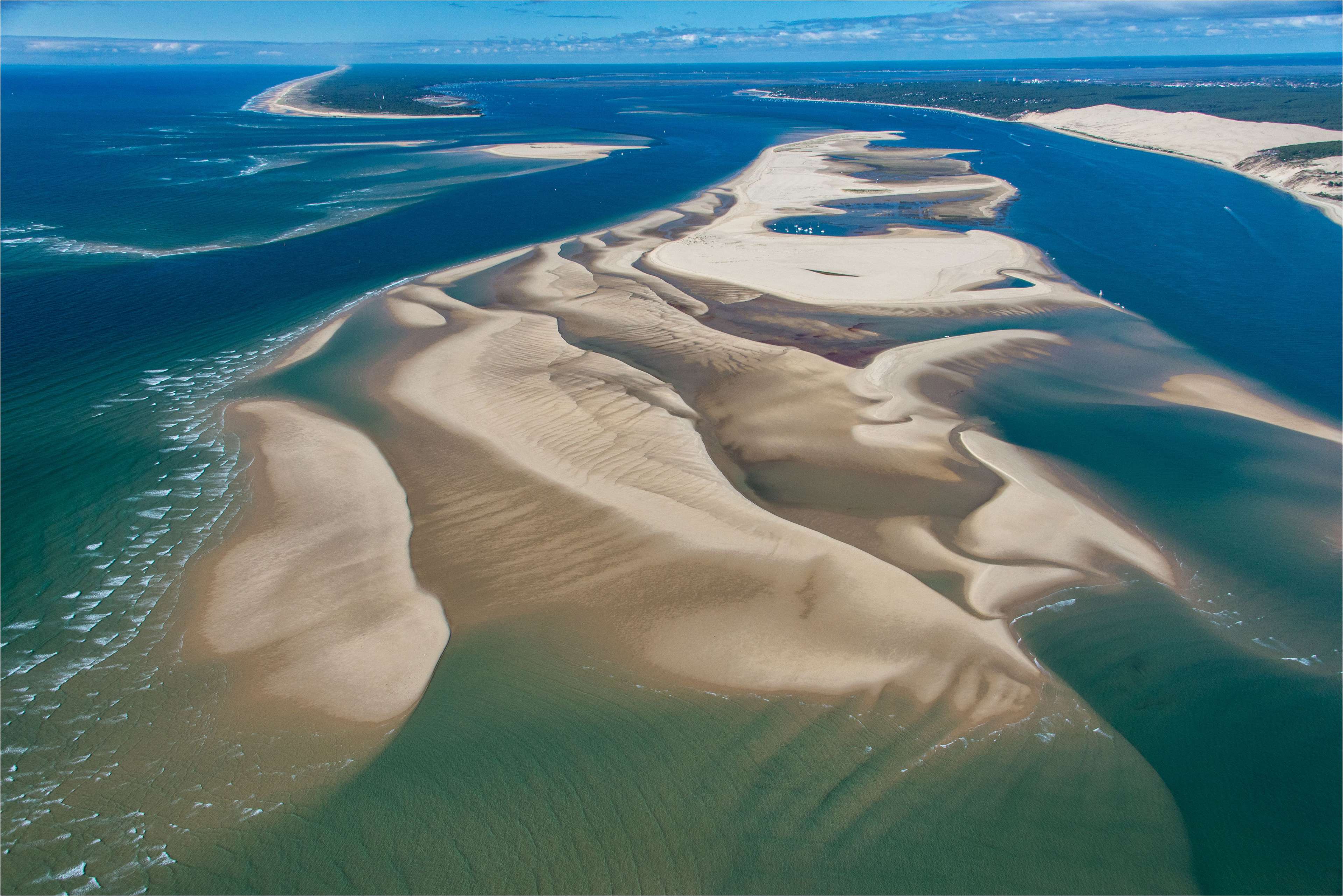 Vue panoramique de l'océan